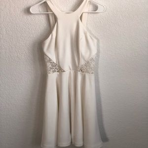 White Banquet Dress